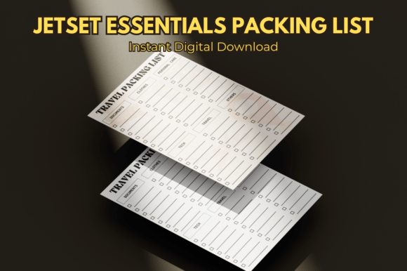 Download JetSet Essentials Packing List - Packing list Collection